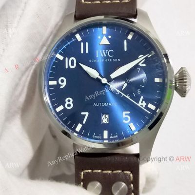 Copy IWC Big Pilots Le Petit Prince Midnight Blue Dial Watch IW500916